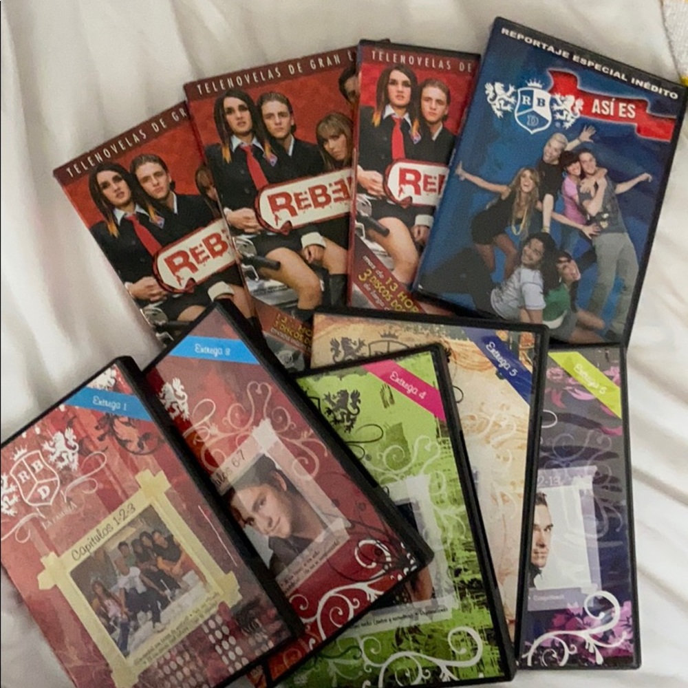 RBD la serie & 1era temporada 3 dvd’s